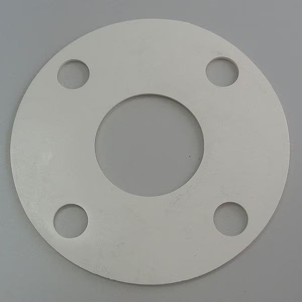 Flange Gasket, Full Face, 2 1/2 In, Nitrile
