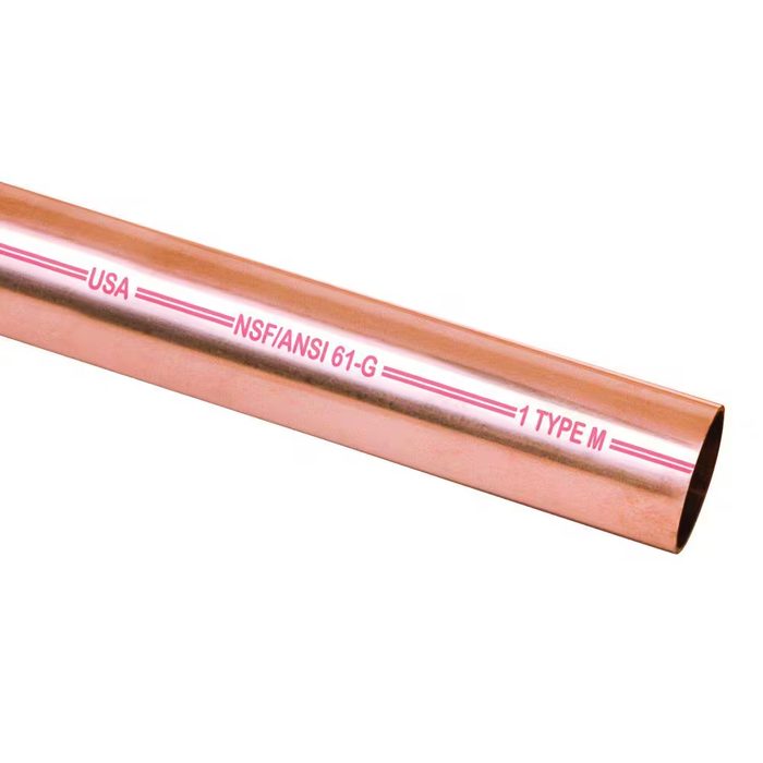 Copper Type M Pipe