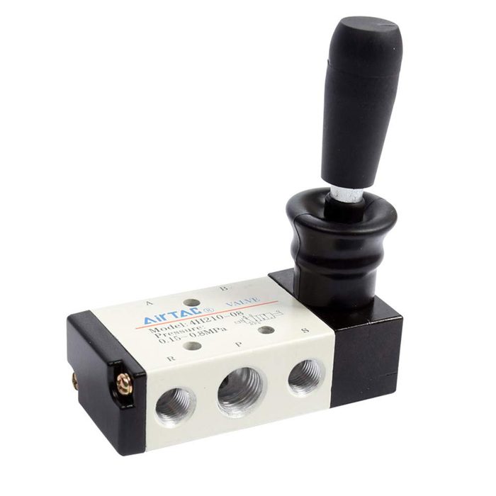 5/2 Way Pneumatic Air Hand Lever Operated Valve