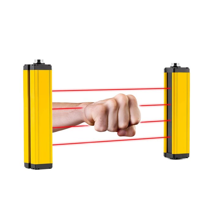 Safety Light Curtain Sensor 4/6 Beam