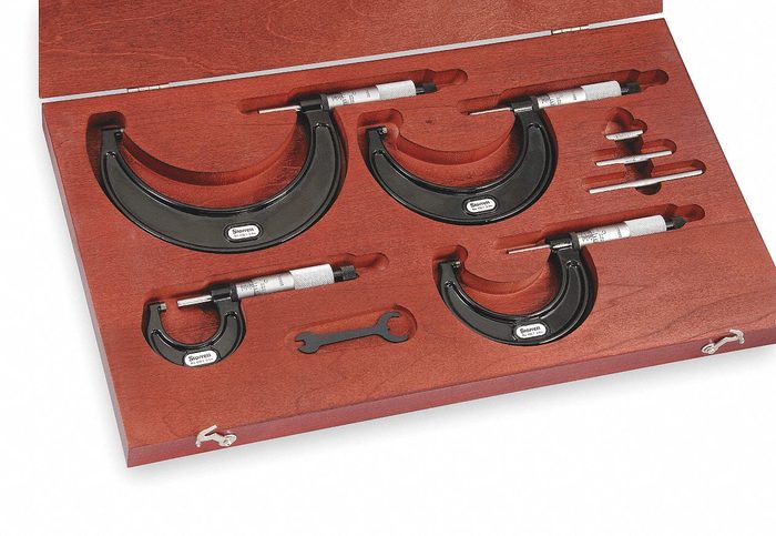 Mechanical Outside Micrometer Set