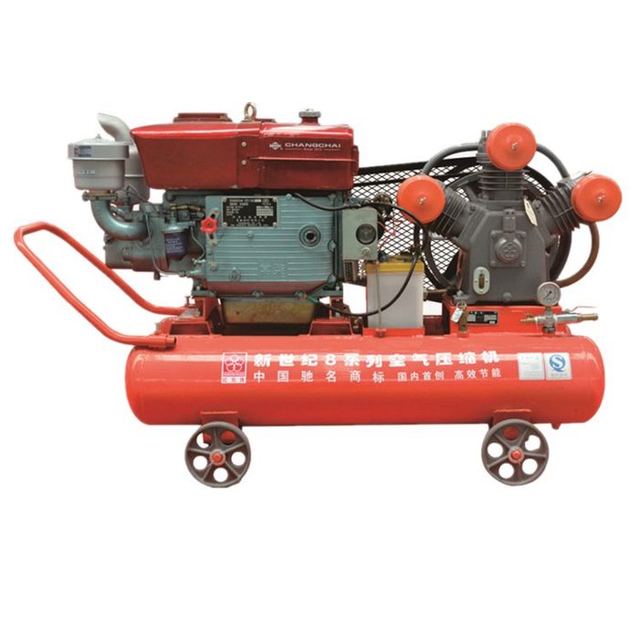 Portable Diesel Piston Air Compressor