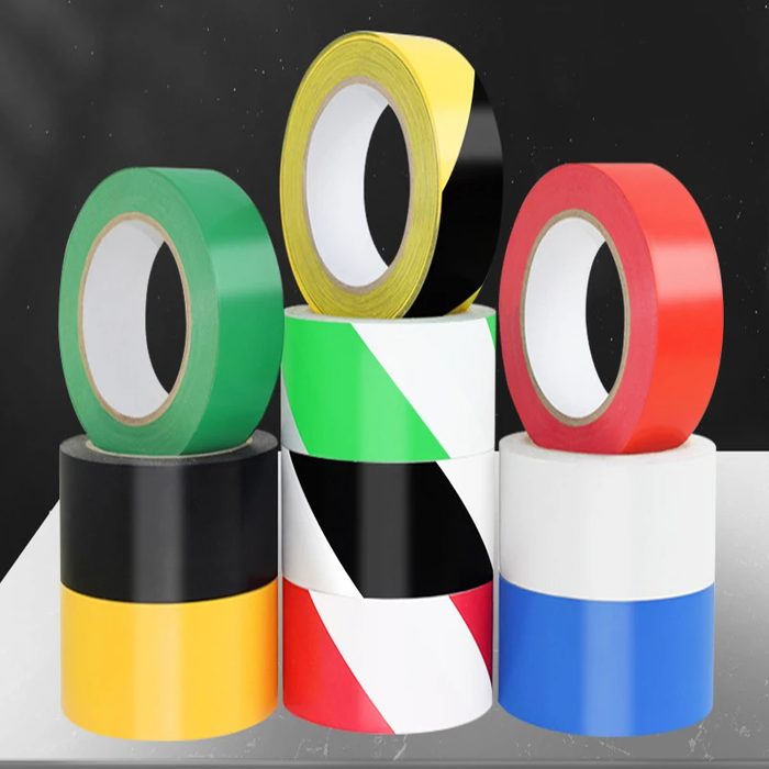 Zebra Pattern PVC Warning Tape