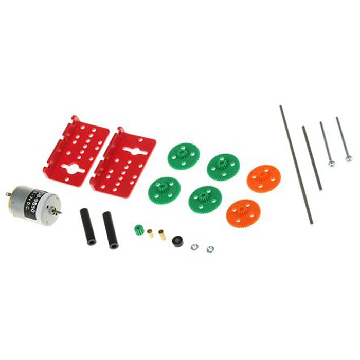 Unassembled, Brushed DC Gear Motor