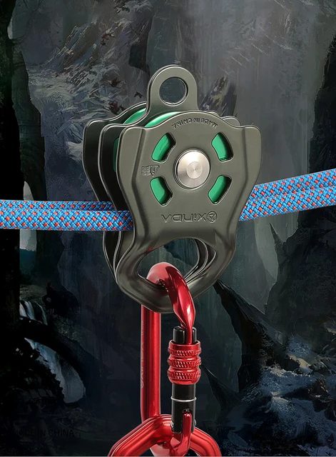 35KN Double Pulley Twin Sheave