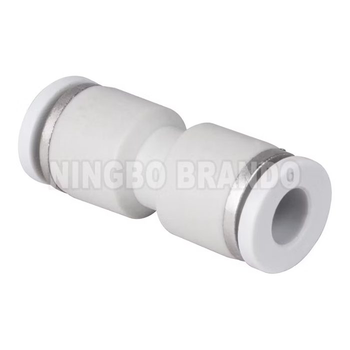 PUC Union Straight Push On Tube Quick Connect Pipe Plastic Pneumatic Air Hose Fitting Connector