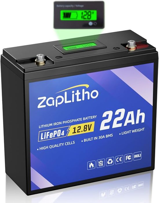 12V 22Ah Lithium Battery LiFePO4