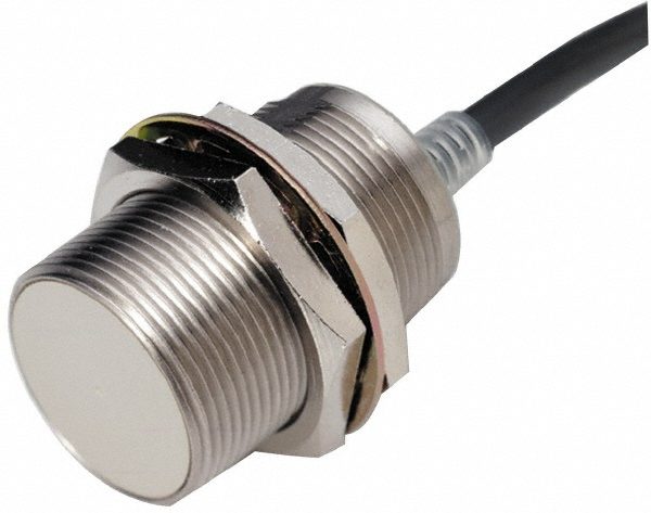 Inductive Proximity Sensor: Cylinder Shielded, 2 mm Detection Distance
