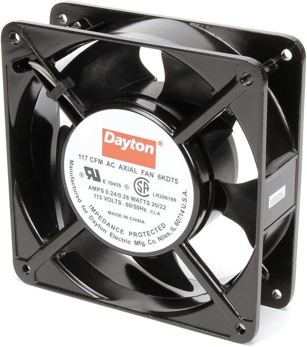 Square Axial Fan