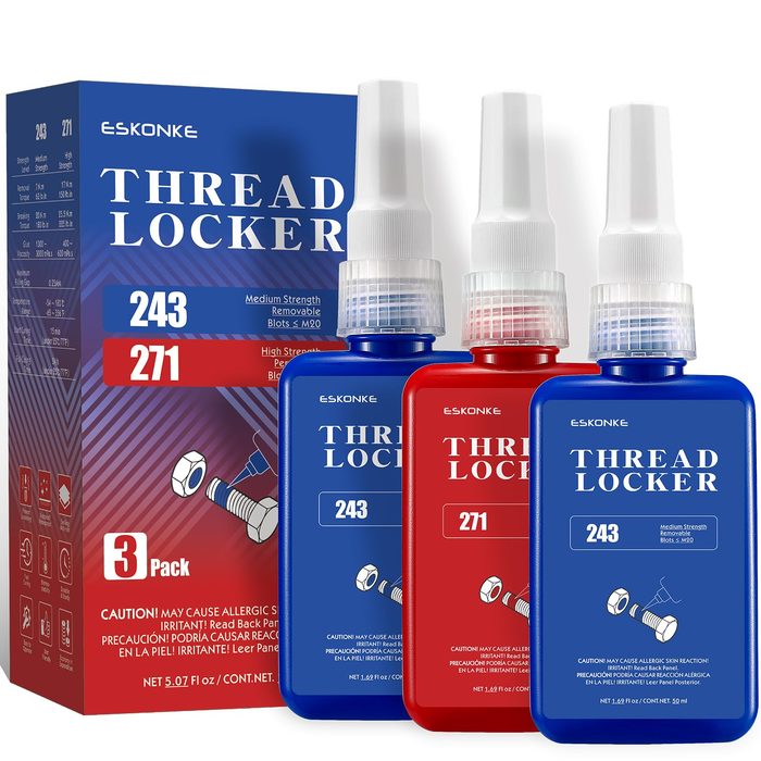 Thread Locker Blue 243 + Red 271