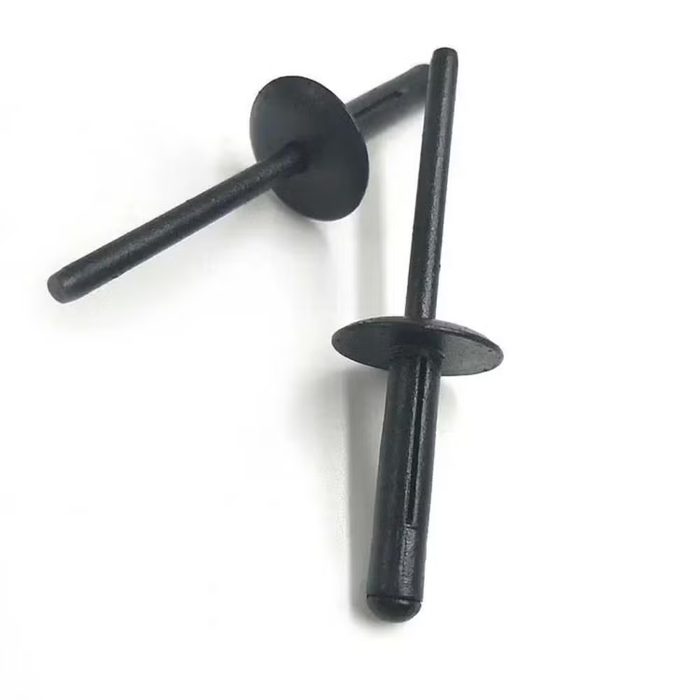 Black Blind Pop Rivets Standard Open Dome Head Rivet