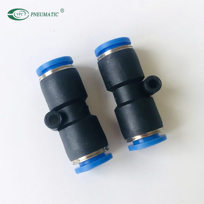 Push to Connect Composite Air Fitting Connector Union Straight
