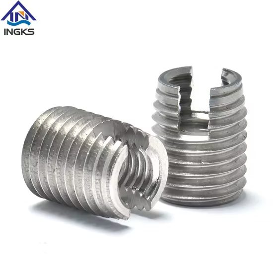 Brass Tapping Inserts for Hardwood