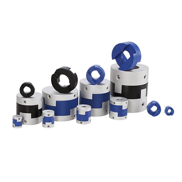 Elastic Setscrew Oldham Shaft Coupling for Motor