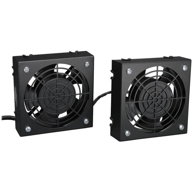 Rack Fan, AC, Square, 210 CFM