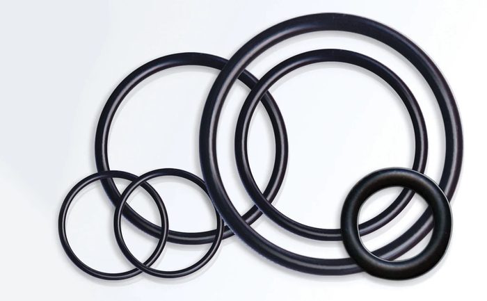AS568-222 Nitrile O-Ring, Black, 90