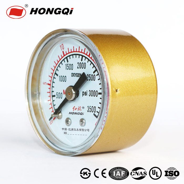 Radius Axial Pressure Gauge