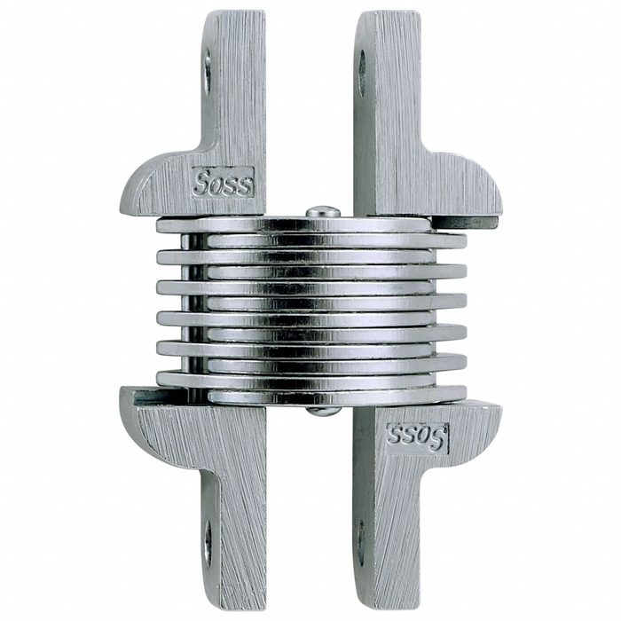 Concealed Hinge, 2 3/8 in Leaf Ht, 5/8 in Leaf Wd