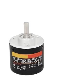 Multi-Turn Rotary Absolute Encoder Analogue Voltage Output 0-5V 10V 8mm Blind Hollow