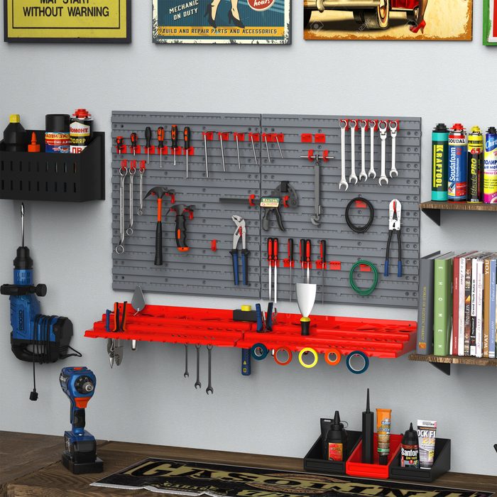 Garage Workshop Organizer Storage System Wall