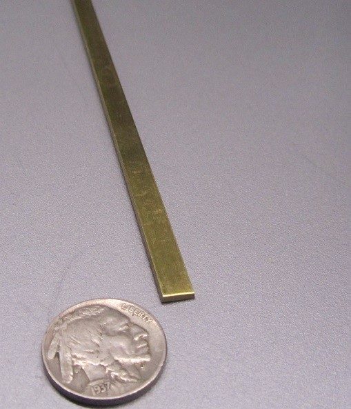Flat Bar, 1/16" Thick x 1/4" Wide x 36.0" Length