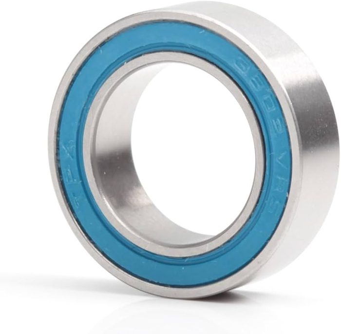 Bicycle Double row angular contact max complement ball bearing 3802-2RS: 15x24x7 mm