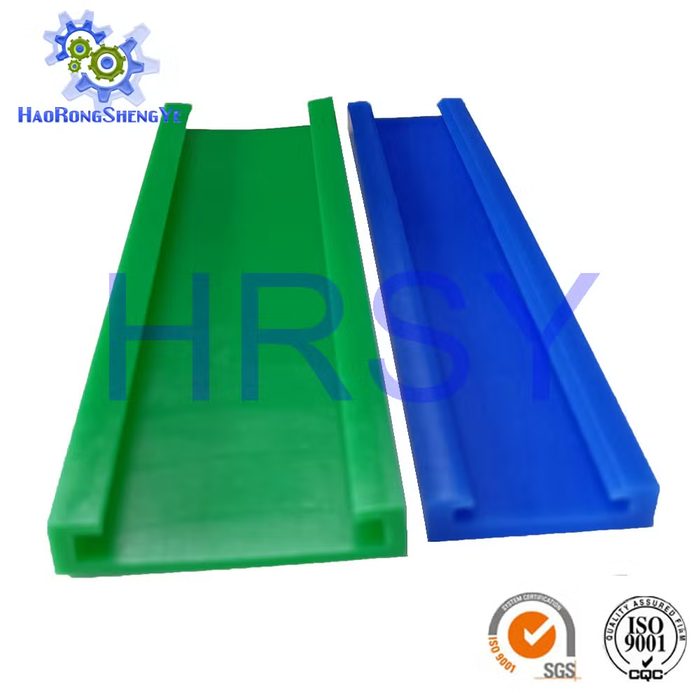 UHMW-PE Plastic Blue Color Chain Guides for Roller Chain