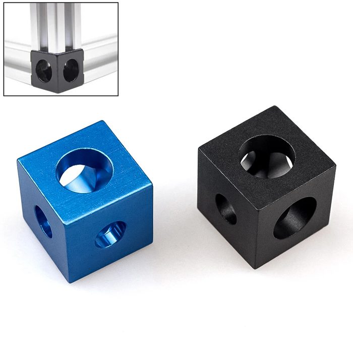 2020 Aluminum Block Cube Connector