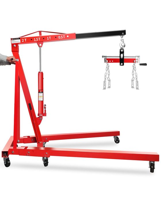Foldable Portable Engine Hoist Shop Crane