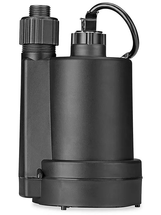Submersible Utility Pump - Manual, 1/4 HP, 10' Cord