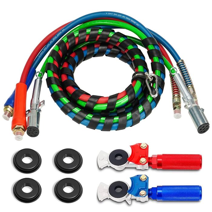 12Ft 3-in-1 Wrap Set Air Line Hose Assemblies