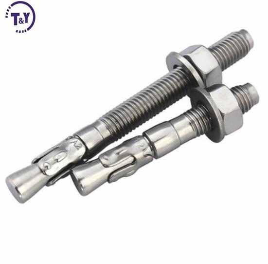 Carbon Steel Ss400 Standard Wedge Bolt Anchor