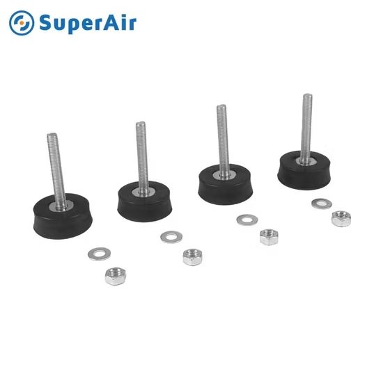 Air Conditioner Shock Pad, Rubber Isolator Feet, Vibration Isolator Pads for Outdoor Air Conditioner