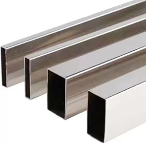 304 Stainless Steel Square Tube 10-20mm 1mm Thick
