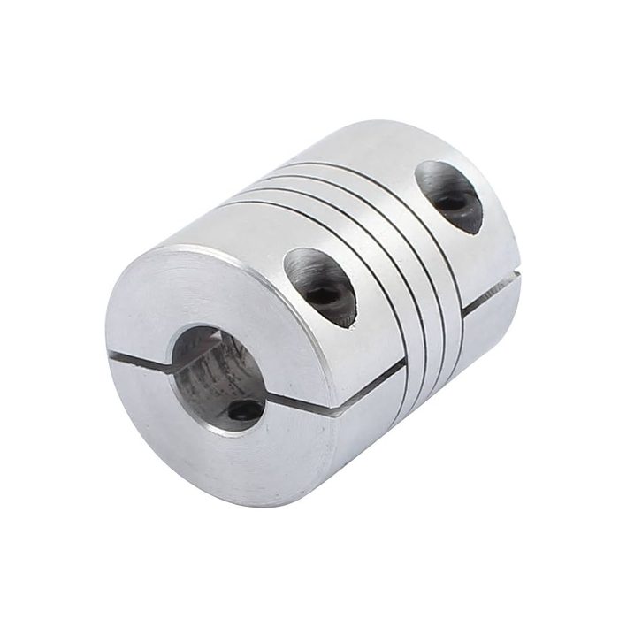 CNC Shaft Coupling Rigid Clamping Jaw Coupling, Bore 6 x 10 mm