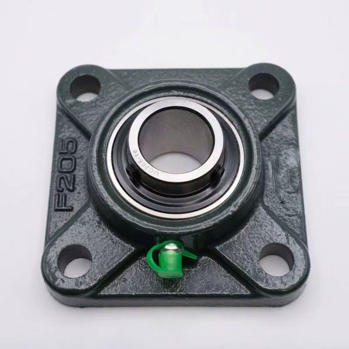 Four-bolt Flanged Mounted Bearing Set Screw Locking