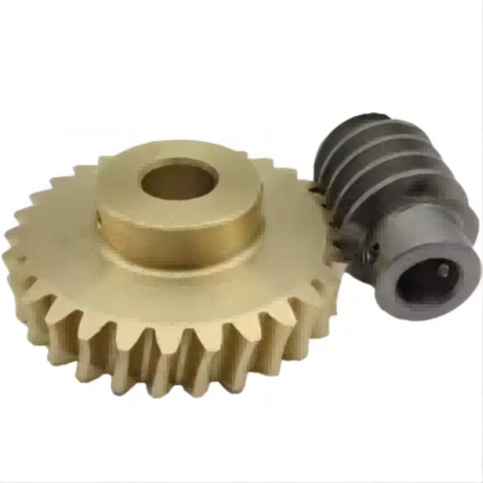 Single Start Worm Gear Bronze Ground Shaft