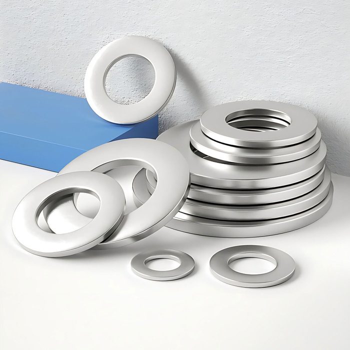 304 Stainless Steel Shim Washers ID3mm 4mm