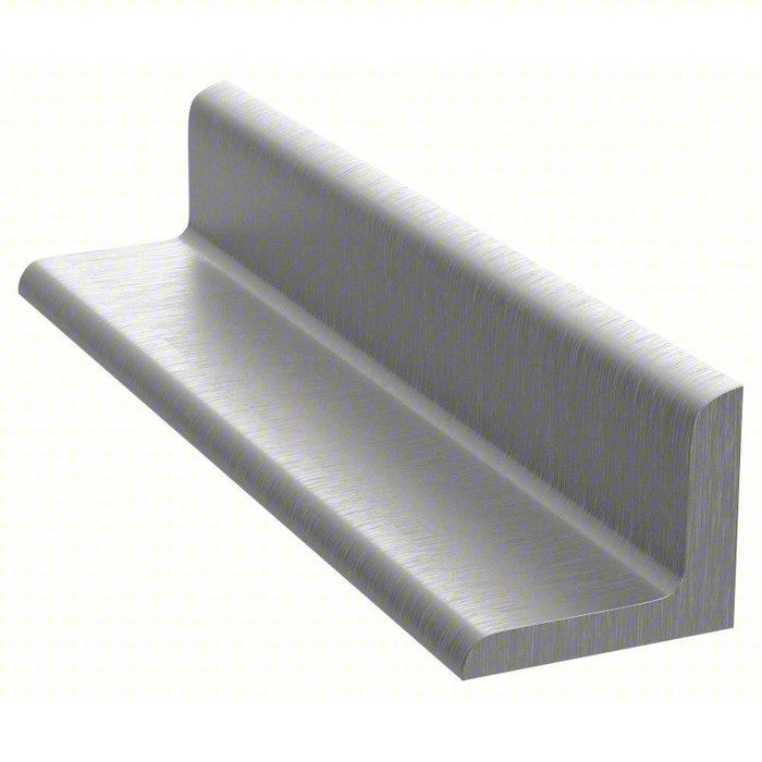 6061 Aluminum Angle, 1/4 in Leg Thick