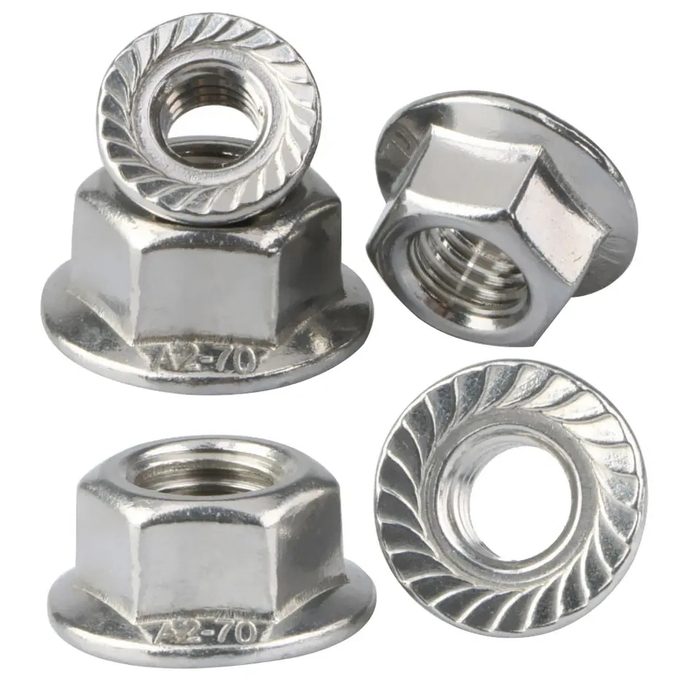 Hexagon Flange Nuts