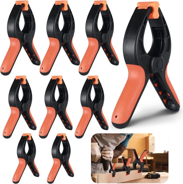 Heavy Duty Muslin Spring Clamps Clips