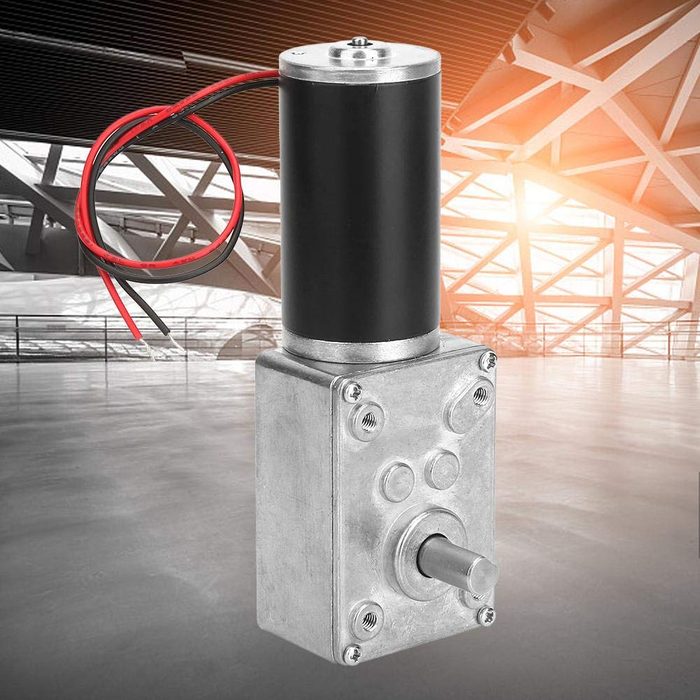 DC Power Worm Gear Motor