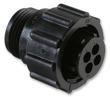 Circular Connector, Plug, Size 11, 4 Position, Free Hanging