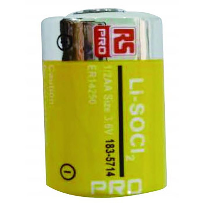 1/2 AA Lithium Thionyl Chloride Battery 3.6V