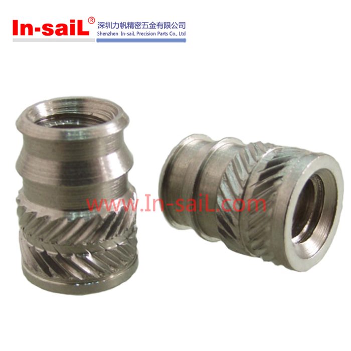 M2 to M6 Heat Staking Stainless Steel 316SS Threaded Inserts