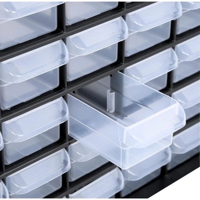 1-Compartment Plastic Small Parts Organizer