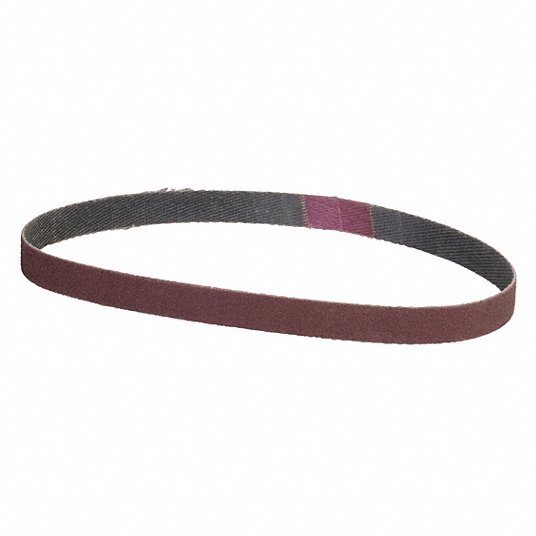 3/8 in W x 13 in L, Aluminum Oxide, Sanding Belt