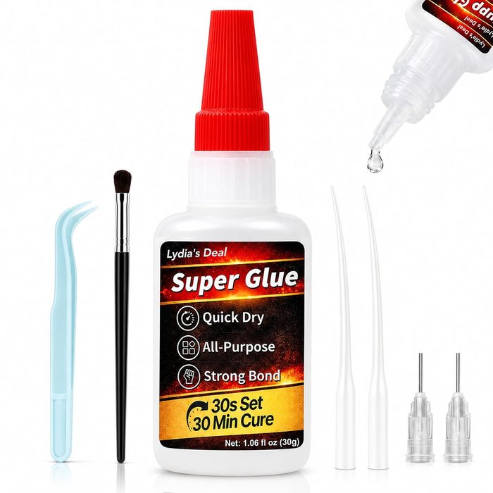 Super Glue All Purpose with Anti Clog Cap