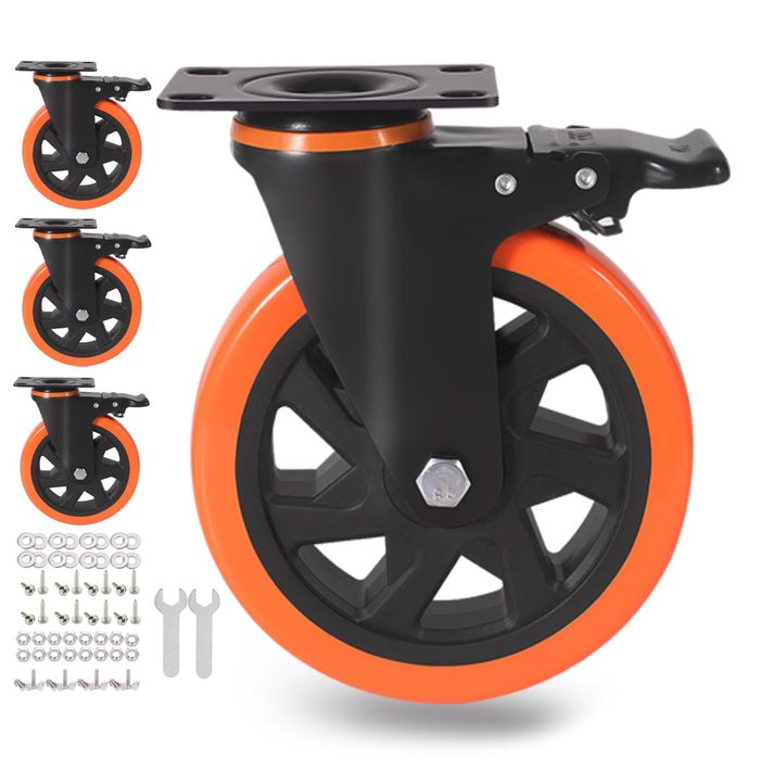 Heavy Duty Casters Set of 4
