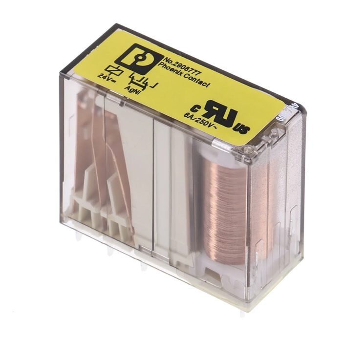 Safety Relay with force-guided contacts